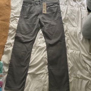 Levi’s men’s grey jeans NWT